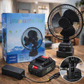 Metallic Lithium Battery Portable Big Fan (Imported)