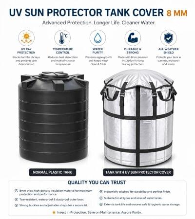 Magic Water Tank Cover (For 500Ltr Tank) 8mm